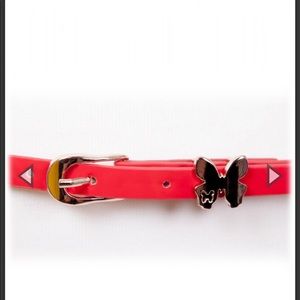 Butterfly Belt In Red